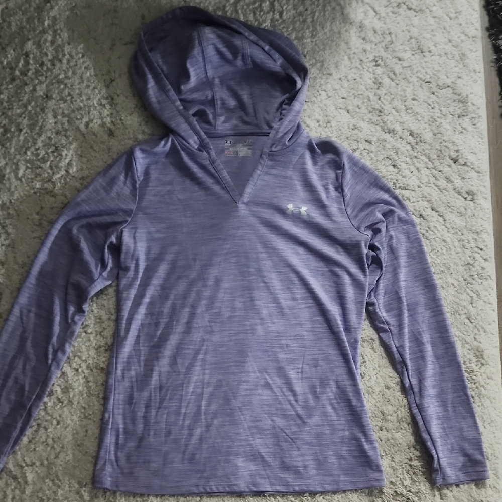 Under Armour Purple HeatGear Hoodie